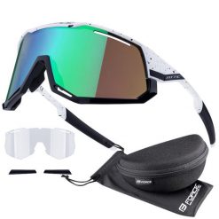 Okulary rowerowe przeciwsłoneczne Force Attic 910961. Białe okulary przeciwsłoneczne FORCE. Za 449.99 zł.