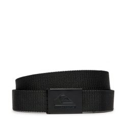 Pasek Męski Quiksilver. Czarne paski Quiksilver, bez wzorów. Za 59.99 zł.