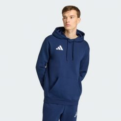 Bluza z kapturem Entrada26. Białe bluzy z kapturem Adidas, bez wzorów, z polaru, z kapturem. Za 199.00 zł.