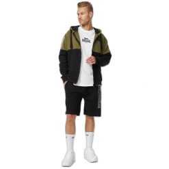 Bluza z kapturem i zamkiem błyskawicznym Lonsdale Lucklawhill. Czarne bluzy z kapturem Lonsdale, xl, bez wzorów, z materiału, z kapturem. Za 383.00 zł.