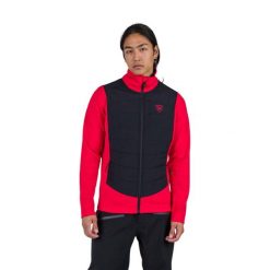 Bluza Rossignol męska Classique Hybrid Clim FZ czerwona. Czerwone bluzy Rossignol, na zimę, m, bez wzorów, bez kaptura. Za 489.99 zł.