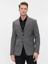 Calvin Klein Marynarka K10K112935 Szary Regular Fit. Szare garnitury CALVIN KLEIN, do pracy, m, bez wzorów, z syntetyku, biznesowe. Za 1,299.00 zł.