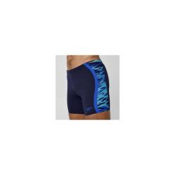 Spodenki kąpielowe Speedo Hyperboom Splice Navy - Mid jammers. Niebieskie odzież kąpielowa Speedo, l, bez wzorów, sportowe. Za 199.99 zł.
