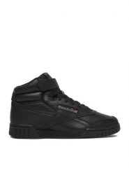 Reebok Sneakersy SS-EX-O-FIT HI 100000109 Czarny. Czarne buty sportowe casual Reebok, bez wzorów, ze skóry, bez zapięcia. Za 369.99 zł.