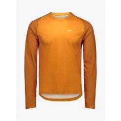 Bluza rowerowa męska POC Motion Air L/S Jersey. Brązowe bluzy POC, l, bez wzorów, z jersey, bez kaptura. Za 371.99 zł.