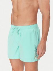 Quiksilver Szorty kąpielowe Spl Fineline Volley 15 EQYJV04141 Turkusowy Regular Fit. Niebieskie kąpielówki Quiksilver, m, bez wzorów, z syntetyku. Za 139.99 zł.