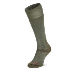 Skarpety wysokogórskie Bridgedale Explorer Heavy Merino P Knee. Zielone skarpety Bridgedale, bez wzorów, z wełny. Za 130.99 zł.
