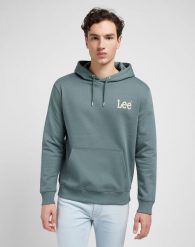 MĘSKA BLUZA Z KAPTUREM LEE CORE HOODIE SUMMIT 112351146 LM33015651. Bluzy Lee, m, bez wzorów, z kapturem. Za 169.99 zł.