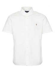 Polo Ralph Lauren Koszula Poplin 710787736 Biały Slim Fit. Białe koszule Polo Ralph Lauren, m, bez wzorów, z bawełny, bez kołnierzyka, bez ramiączek. Za 389.99 zł.