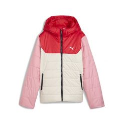 Młodzieżowa kurtka ocieplana Essentials z kapturem PUMA Alpine Snow White. Biała kurtki Puma, m, bez wzorów, z kapturem. Za 299.00 zł.