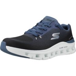 Buty SKECHERS GLIDE STEP PRO WAVERRA Czarny. Czarne buty trekkingowe Skechers, bez wzorów, z tkaniny, bez zapięcia, trekkingowe, skechers sport. Za 318.99 zł.