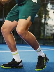 4F Buty do tenisa FORCEPOINT męskie - czarne 44. Czarne buty sportowe casual 4F, bez wzorów, bez zapięcia. Za 349.99 zł.