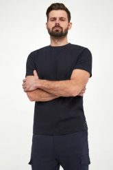 T-shirt męski Brandon JOOP!. Brązowe t-shirty JOOP!, m, bez wzorów, bez kołnierzyka, bez ramiączek. W wyprzedaży za 335.20 zł.