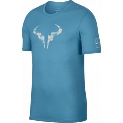 Nike Męska Koszulka Sportowa Rafa M Nk Dry Tee Crew Lagoon Pulse White 2xl. T-shirty sportowe marki Nike. W wyprzedaży za 99.00 zł.