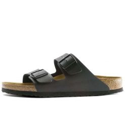 Klapki Birkenstock Arizona Black Dorosłych. Czarne klapki Birkenstock, z gumy. Za 409.00 zł.