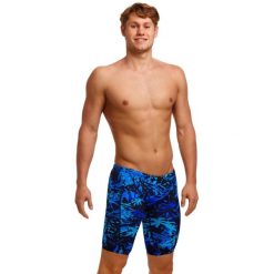 Spodenki kąpielowe męskie do pływania treningowe na basen Funky Trunks Jammer. Kąpielówki Funky Trunks, m, bez wzorów. Za 179.99 zł.