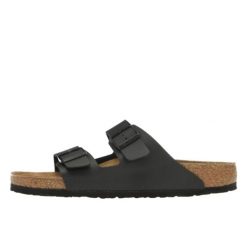 Klapki męskie Birkenstock Arizona. Brązowe klapki Birkenstock, z materiału. Za 389.00 zł.
