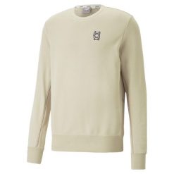 Bluza Sportowa Męska Puma Pivot. Brązowe bluzy bez kaptura Puma, l, bez wzorów, bez kaptura. Za 190.99 zł.