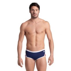 Szorty Kąpielowe Arena Icons Swim Low Waist Short. Niebieskie kąpielówki Arena, m, bez wzorów. Za 119.99 zł.