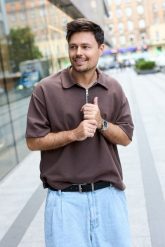 Pasek skórzany BELTIMORE r.100-115 cm 524 czarny. Czarne paski bez wzorów. Za 54.99 zł.