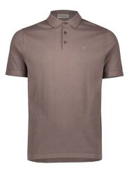 DSTREZZED Koszulka polo w kolorze brązowym rozmiar: XL. Brązowe koszulki polo Dstrezzed, xl, bez wzorów, z bawełny, bez kołnierzyka, bez ramiączek. Za 174.95 zł.