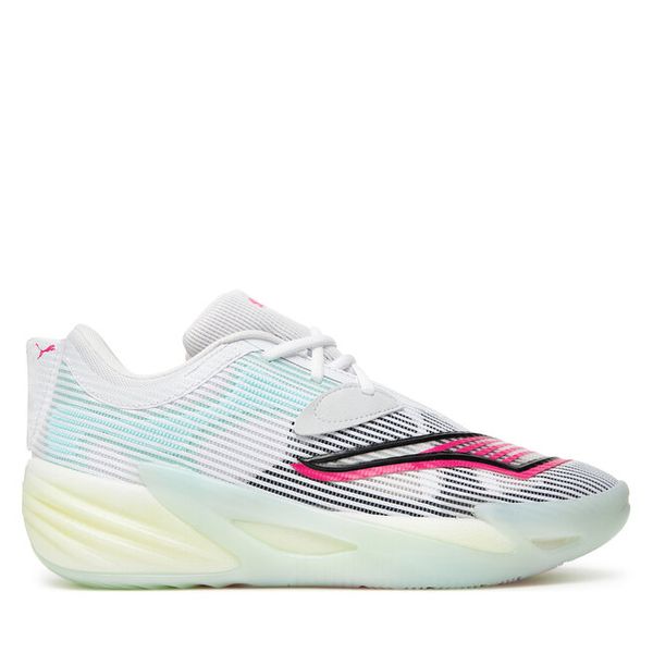 Buty do koszykówki Puma. Białe buty do koszykówki Puma, bez zapięcia, do koszykówki. Za 329.99 zł.