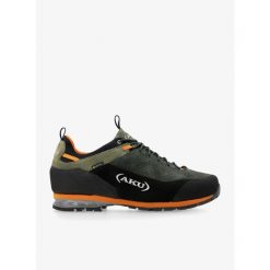 Buty trekkingowe męskie AKU Link GTX. Zielone buty trekkingowe Aku, bez wzorów, z materiału, bez zapięcia, trekkingowe. Za 769.99 zł.