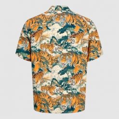 Koszula Jack & Jones Tokyo Resort SS Black. Czarne koszule Jack&Jones, na lato, l, bez wzorów, bez kołnierzyka, bez ramiączek. Za 156.47 zł.