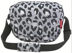 Torba na kierownicę „Funbag”, leo nero. Szare torby na ramię KLICKFIX, bez wzorów, na ramię, duże, bez dodatków. Za 280.50 zł.