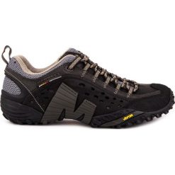 MERRELL Buty męskie Intercept Smooth Black r. 44.5 (J73703). Buty trekkingowe marki Merrell. Za 334.00 zł.