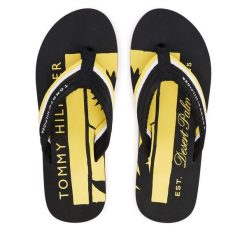 Japonki Tommy Hilfiger. Czarne japonki Tommy Hilfiger, bez wzorów. Za 169.99 zł.
