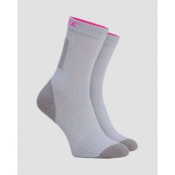 Skarpety Dolomite WALKING GREY FUCHSIA PINK. Czerwone skarpety Dolomite, bez wzorów. Za 69.99 zł.