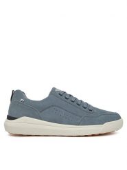Rieker Revolution Lifestyle Sneakersy U1101-14 Niebieski. Niebieskie buty sportowe casual Rieker Revolution Lifestyle, bez wzorów, ze skóry, bez zapięcia. Za 449.99 zł.