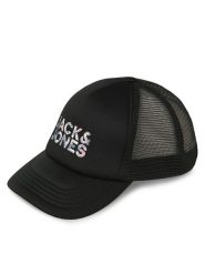 Jack&Jones Czapka z daszkiem Jacdrew 12268899 Czarny. Czarne czapki z daszkiem Jack&Jones, bez wzorów, z materiału. Za 49.99 zł.