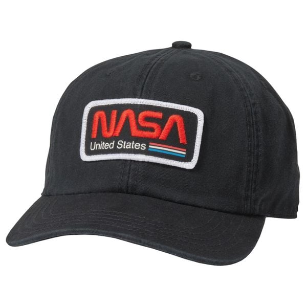 Czapka z daszkiem męska American Needle Hepcat NASA Cap. Czarne czapki z daszkiem AMERICAN CLASSIC, bez wzorów, z bawełny. Za 69.99 zł.