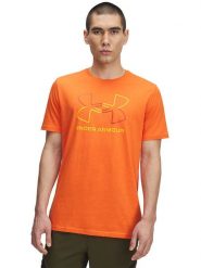 Under Armour Koszulka sportowa w kolorze pomarańczowym rozmiar: XXL. Pomarańczowe t-shirty sportowe Under Armour, bez wzorów, z materiału, bez ramiączek, outdoorowe. Za 78.45 zł.