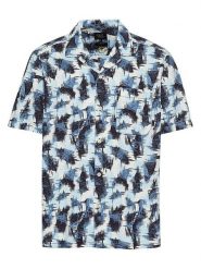 Camel Active Koszula - Regular fit - w kolorze błękitno-granatowym rozmiar: XL. Niebieskie koszule Camel Active, xl, bez wzorów, z bawełny, bez kołnierzyka, bez ramiączek. Za 148.61 zł.