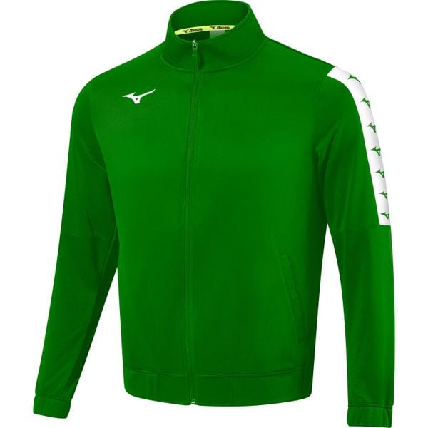 Kurtka Mizuno Nara Track. Zielone kurtki Mizuno, l, bez wzorów, z tkaniny, bez kaptura. Za 186.00 zł.