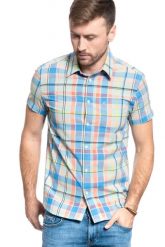 WRANGLER SS 1 PKT SHIRT MĘSKA KOSZULA GOSSAMER GREEN W5J14MG07 112130162. Zielone koszule Wrangler, m, bez wzorów, bez kołnierzyka, bez ramiączek. Za 129.99 zł.