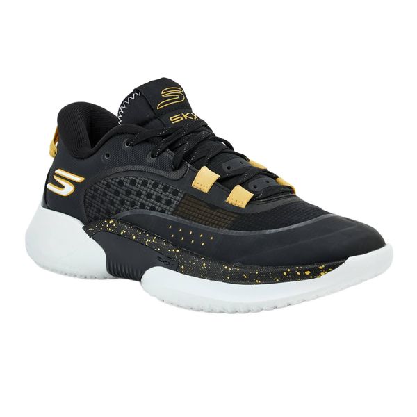 Buty do koszykówki męskie SKECHERS SKX Resagrip. Czarne buty do koszykówki Skechers, bez zapięcia, do koszykówki. Za 589.99 zł.