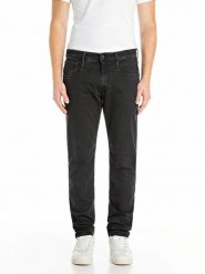 Replay Dżinsy - Slim fit - w kolorze czarnym rozmiar: W34/L34. Czarne jeansy Replay, l. Za 356.61 zł.