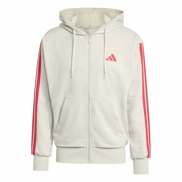 Bluza Adidas Sport M 3S Ft Fz Hd Dorośli. Fioletowe bluzy z kapturem Adidas, m, bez wzorów, z bawełny, z kapturem. Za 283.60 zł.