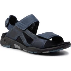 Sandały ECCO - X-Trinsic 88061401048 True Navy. Niebieskie sandały ecco, z materiału, bez zapięcia. W wyprzedaży za 319.00 zł.