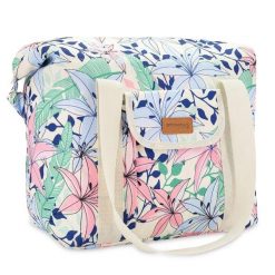 Torba turystyczna termiczna plażowa Spokey Eco Way. Brązowe torby na ramię Spokey, bez wzorów, z materiału, na ramię, duże, bez dodatków. Za 69.99 zł.