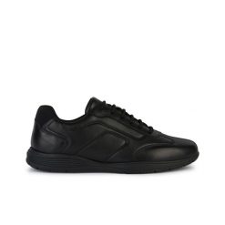 Sneakersy Geox Spherica. Czarne buty sportowe casual Geox, bez wzorów, bez zapięcia. Za 531.65 zł.