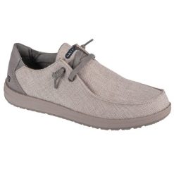 Adidasy Skechers Melson-nela, Mężczyźni. Szare buty sportowe casual Skechers, bez wzorów, z tkaniny, bez zapięcia. Za 346.00 zł.
