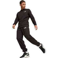 Dres męskie Puma Feel Good. Czarne komplety dresowe Puma, m, bez wzorów, z bawełny, bez ramiączek. Za 490.00 zł.