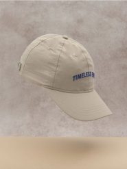 Czapka z daszkiem - kremowy. Białe czapki z daszkiem Sinsay, bez wzorów. Za 15.99 zł.