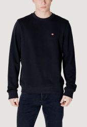 Bluza Mężczyzna NAPAPIJRI BALIS CREW SUM 2. Czarne bluzy z kapturem Napapijri, m, bez wzorów, z bawełny, bez kaptura. Za 299.90 zł.