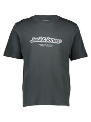 Jack & Jones Koszulka "Vesterbro Newton" w kolorze antracytowym rozmiar: L. Czarne bezrękawniki Jack & Jones, l, bez wzorów, z bawełny, bez kołnierzyka, bez ramiączek. Za 48.28 zł.